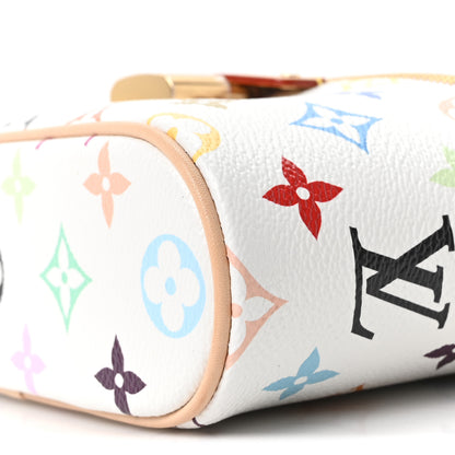 Louis Vuitton LV x TM Monogram Multicolor Vanity Chain Pouch White 8 of 8