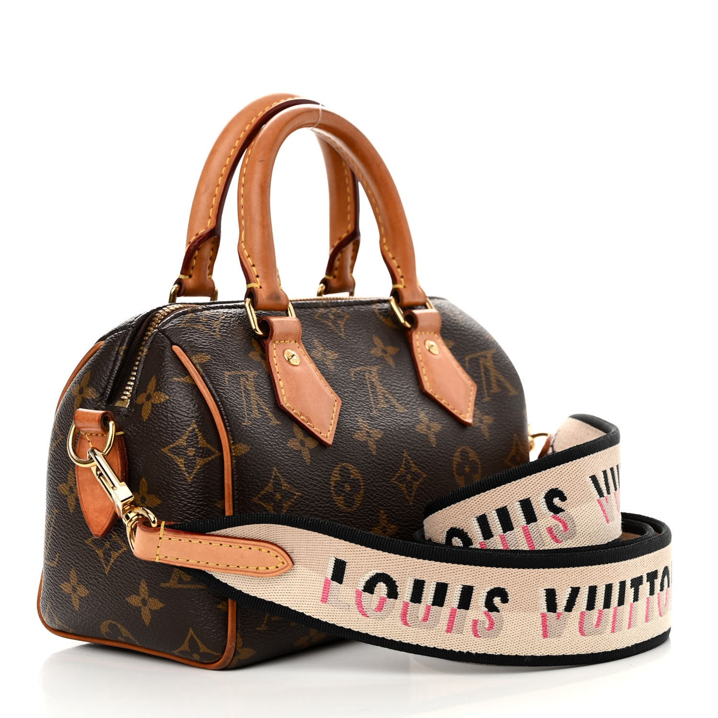Monogram Speedy Bandouliere 20 Black