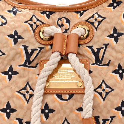 Louis Vuitton Canvas Monogram Cruise Bulles MM Natural 15 of 25