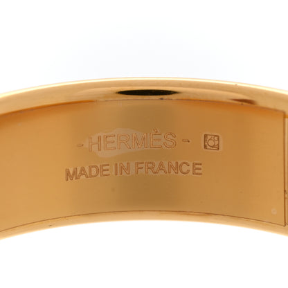 Hermes Epsom Olympe Hoop Earrings Gold 4 of 5