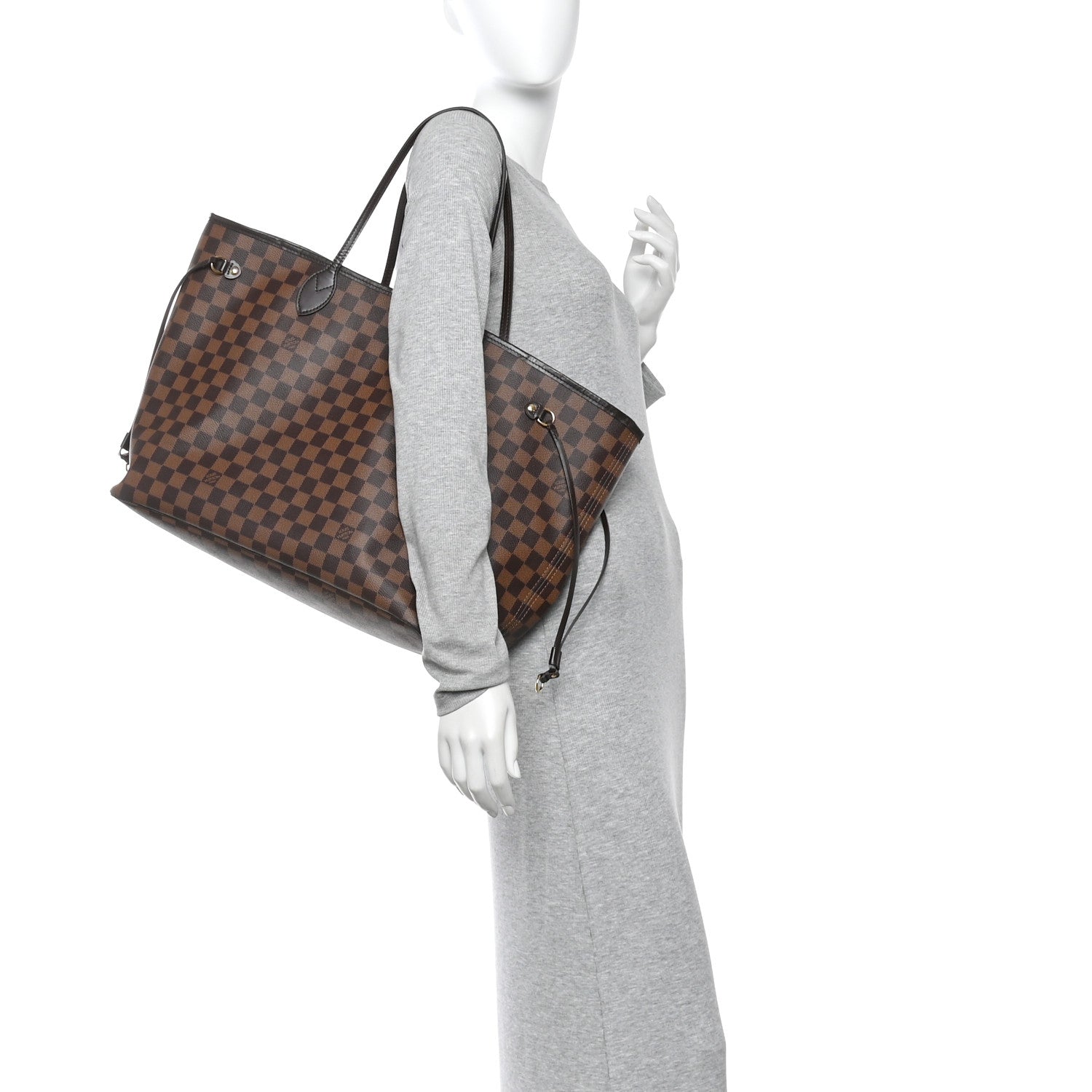 Louis Vuitton Damier Ebene Neo Neverfull GM 3 of 14