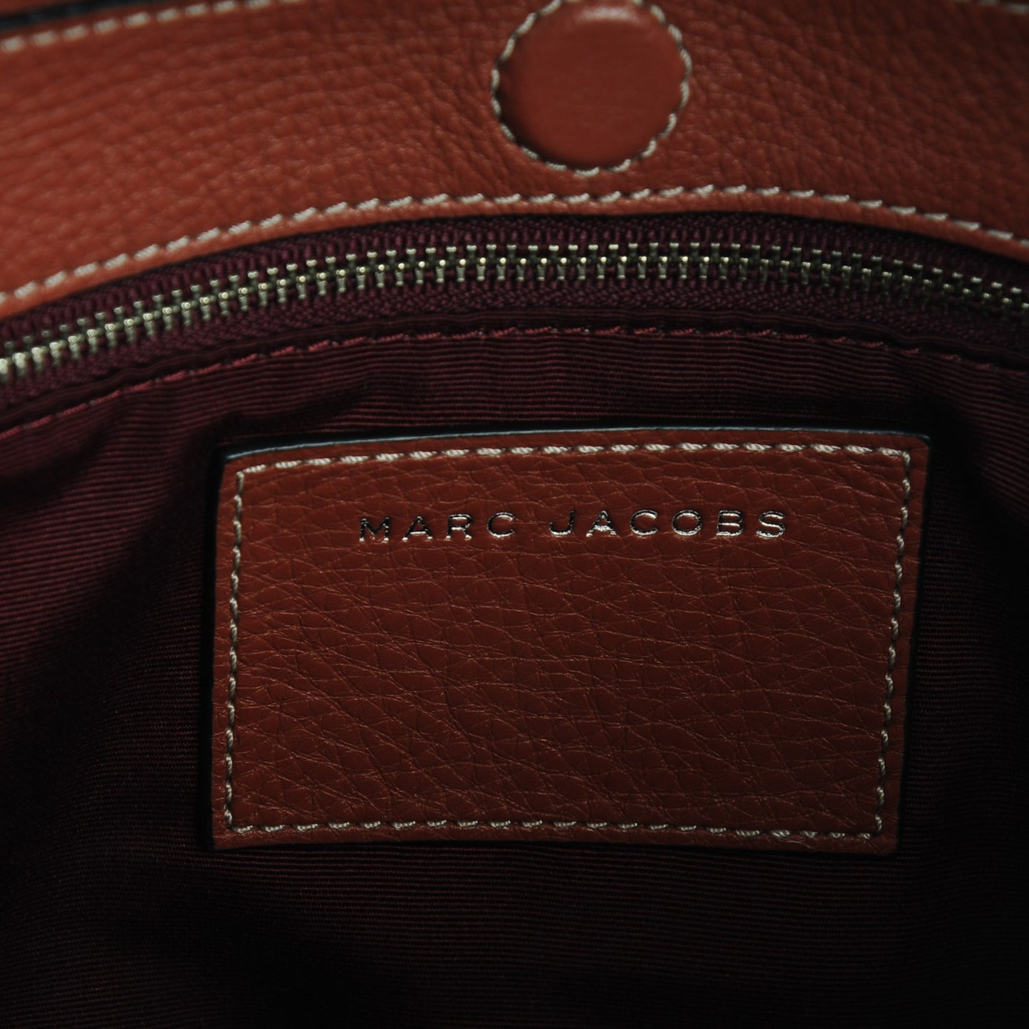 Grained Calfskin Maverick Hobo Cognac