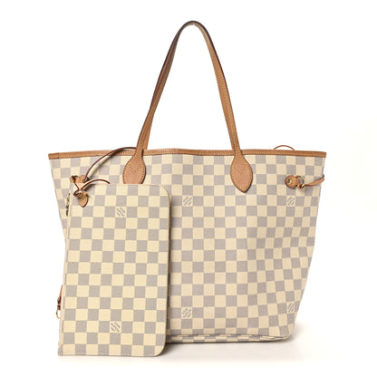 Louis Vuitton Damier Azur Neo Neverfull MM 2 of 10
