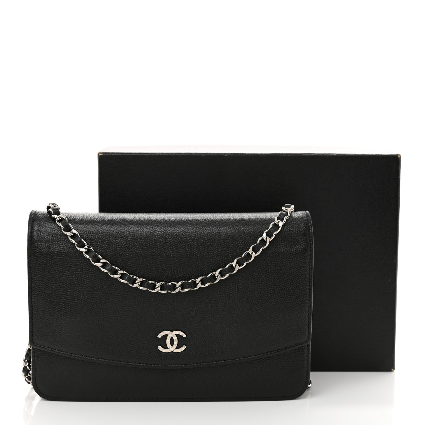 Caviar Sevruga Wallet on Chain WOC Black