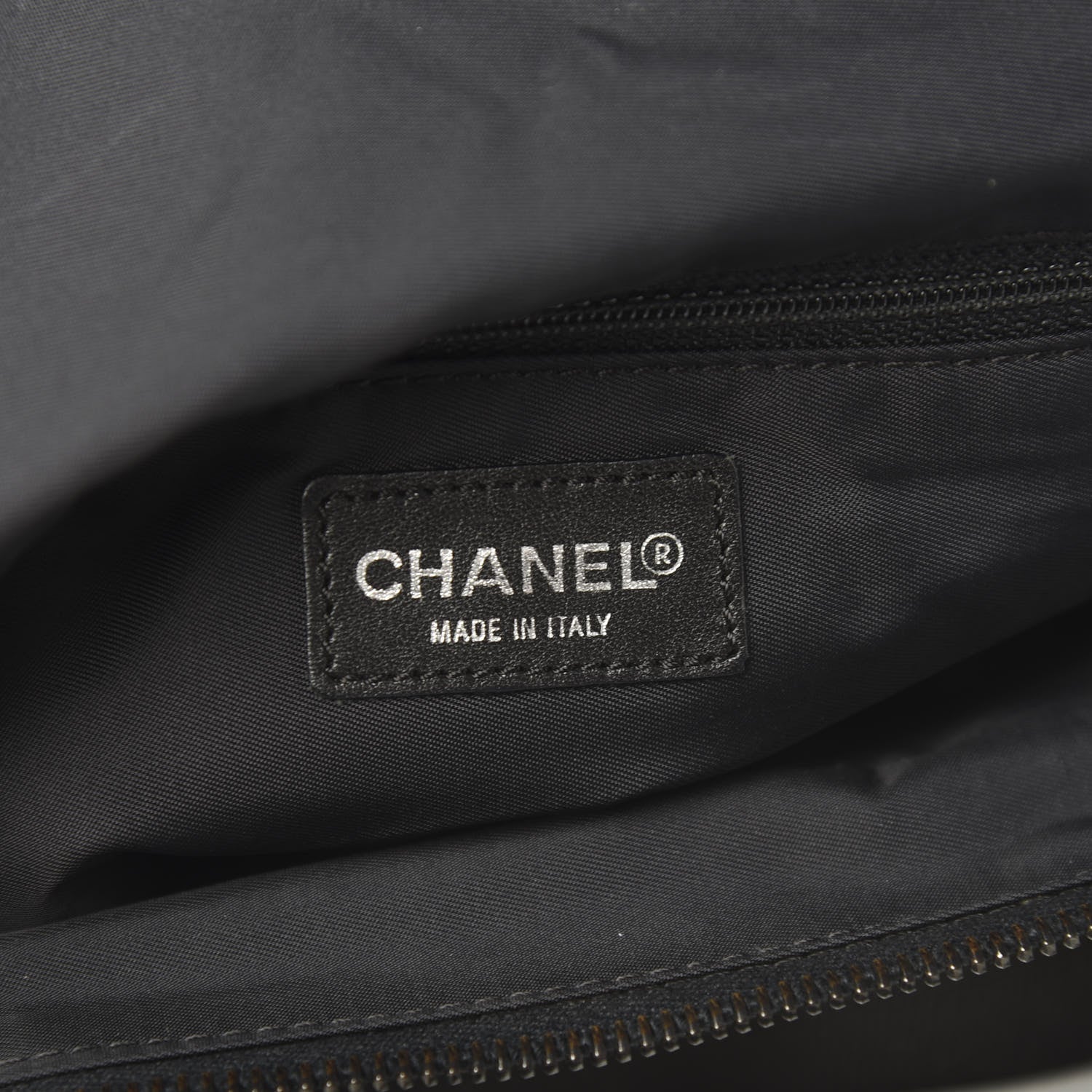 Chanel Nylon Travel Duffle Black 5 of 9