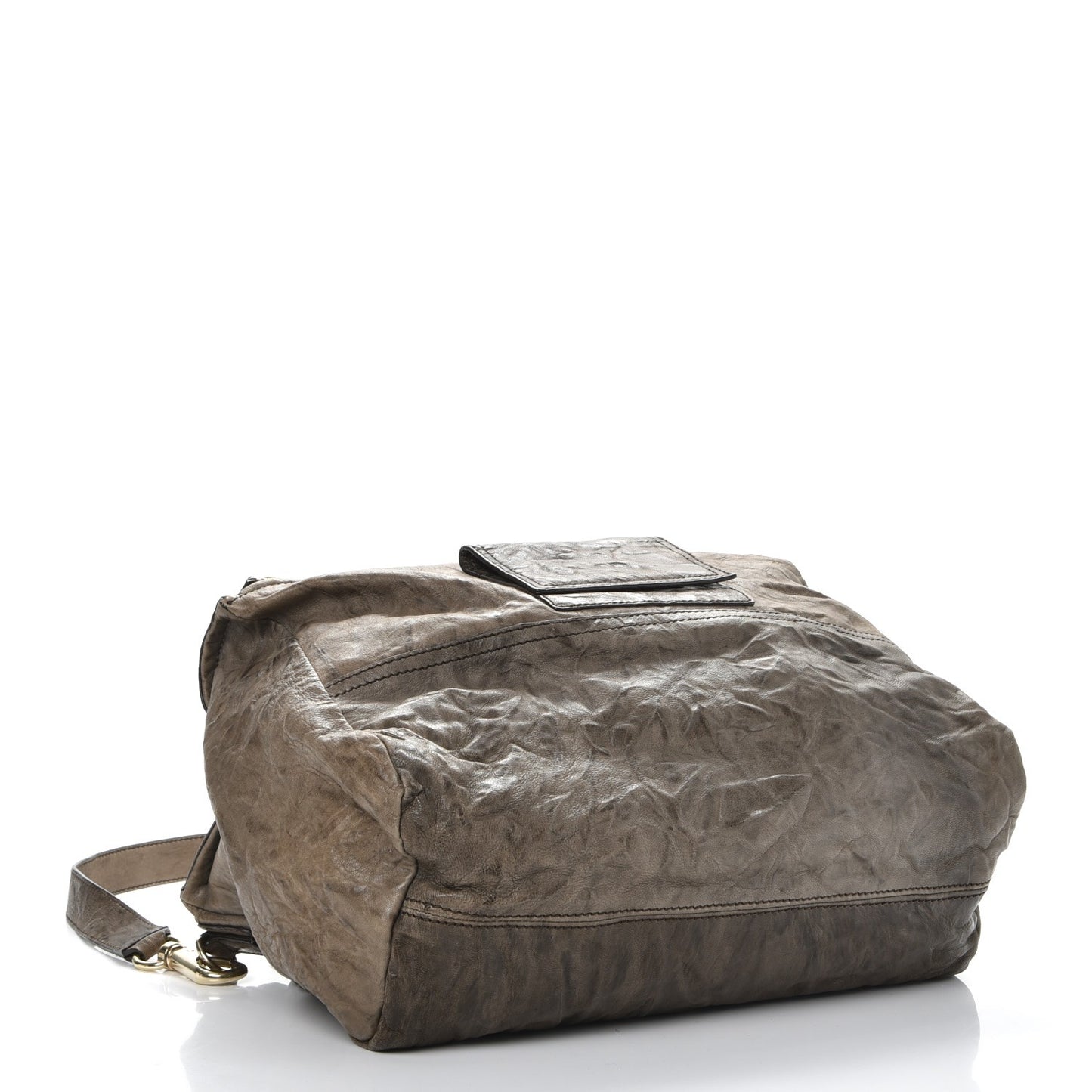 Tumbled Sheepskin Large Pandora Charcoal