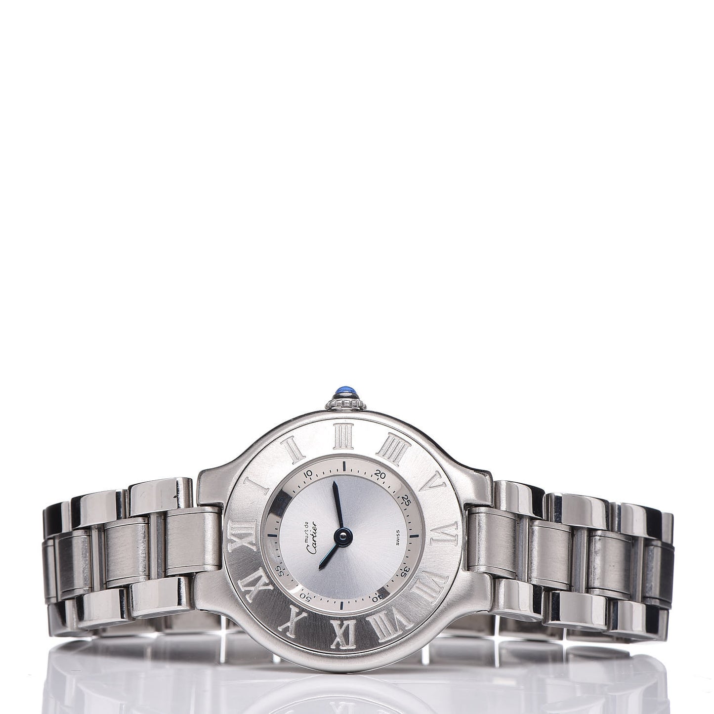 Stainless Steel 28mm Must De 21 Quartz Watch