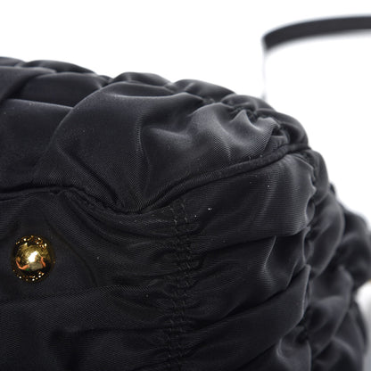 Prada Tessuto Nylon Gaufre Tote Black 9 of 11