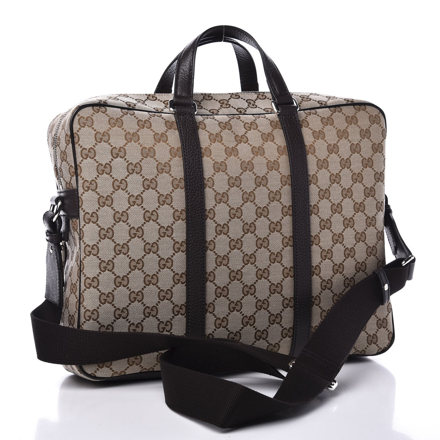 Monogram Briefcase Dark Brown