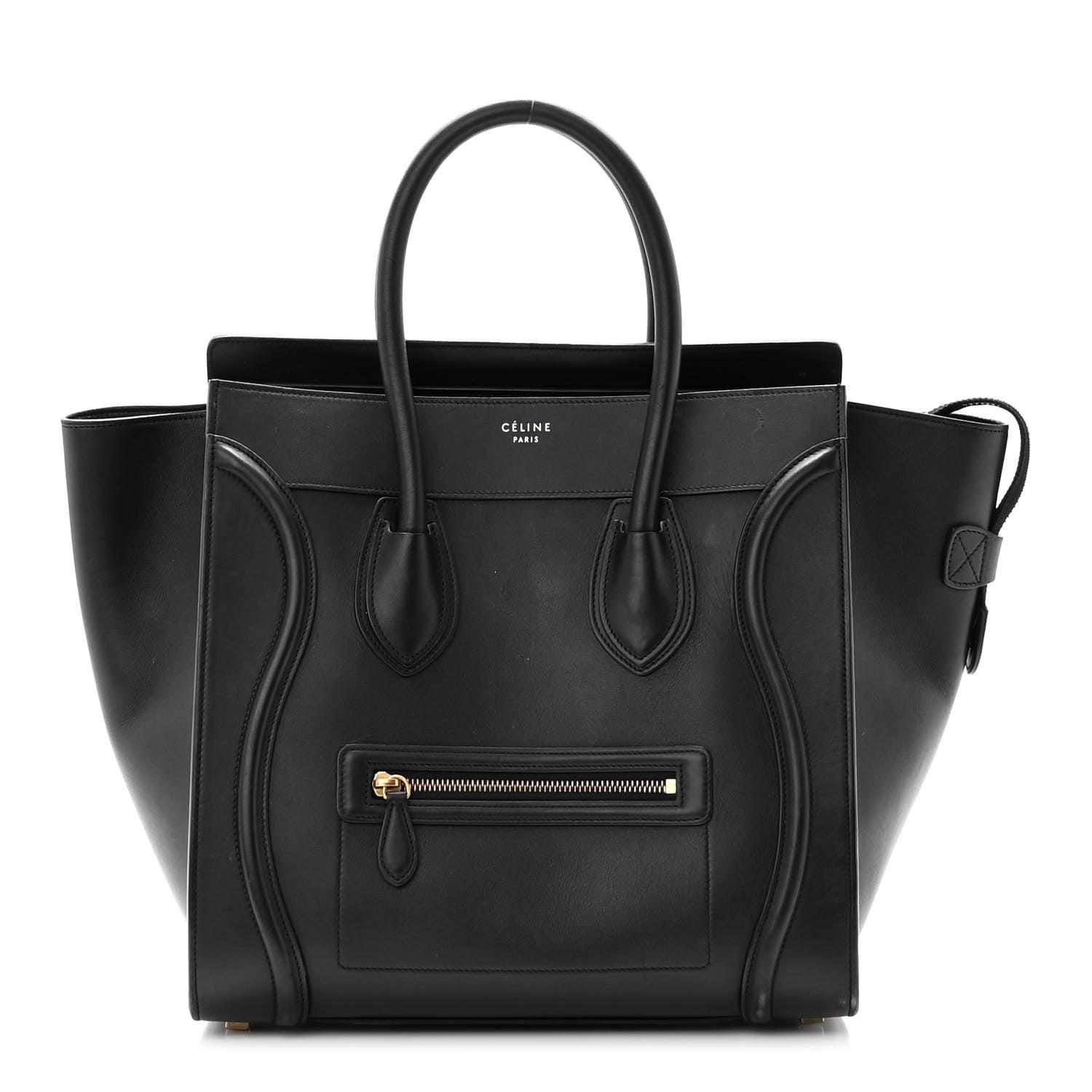 Celine Smooth Calfskin Mini Luggage Black 1 of 10