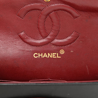 Chanel Lambskin Quilted Medium Double Flap Black 6 of 20
