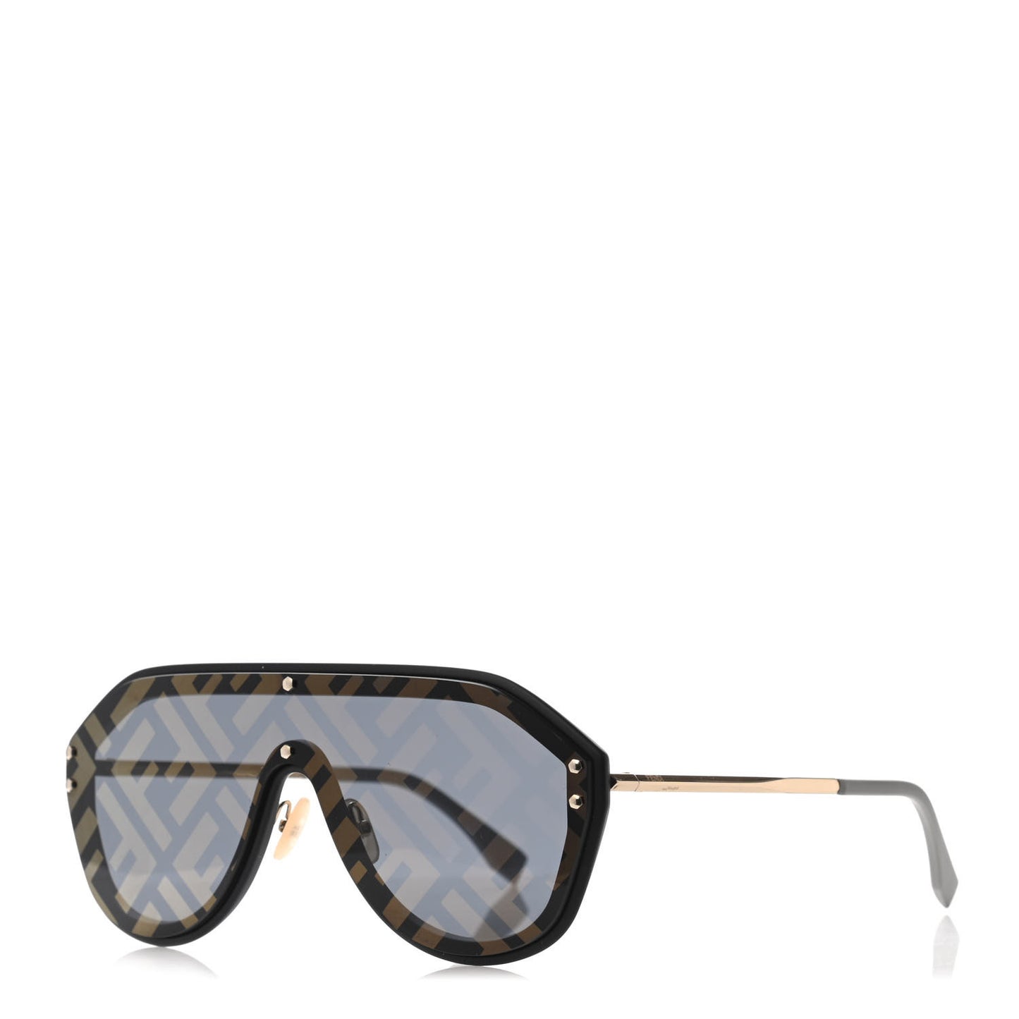 FF Fabulous Shield Sunglasses FF M0039/G/S Black