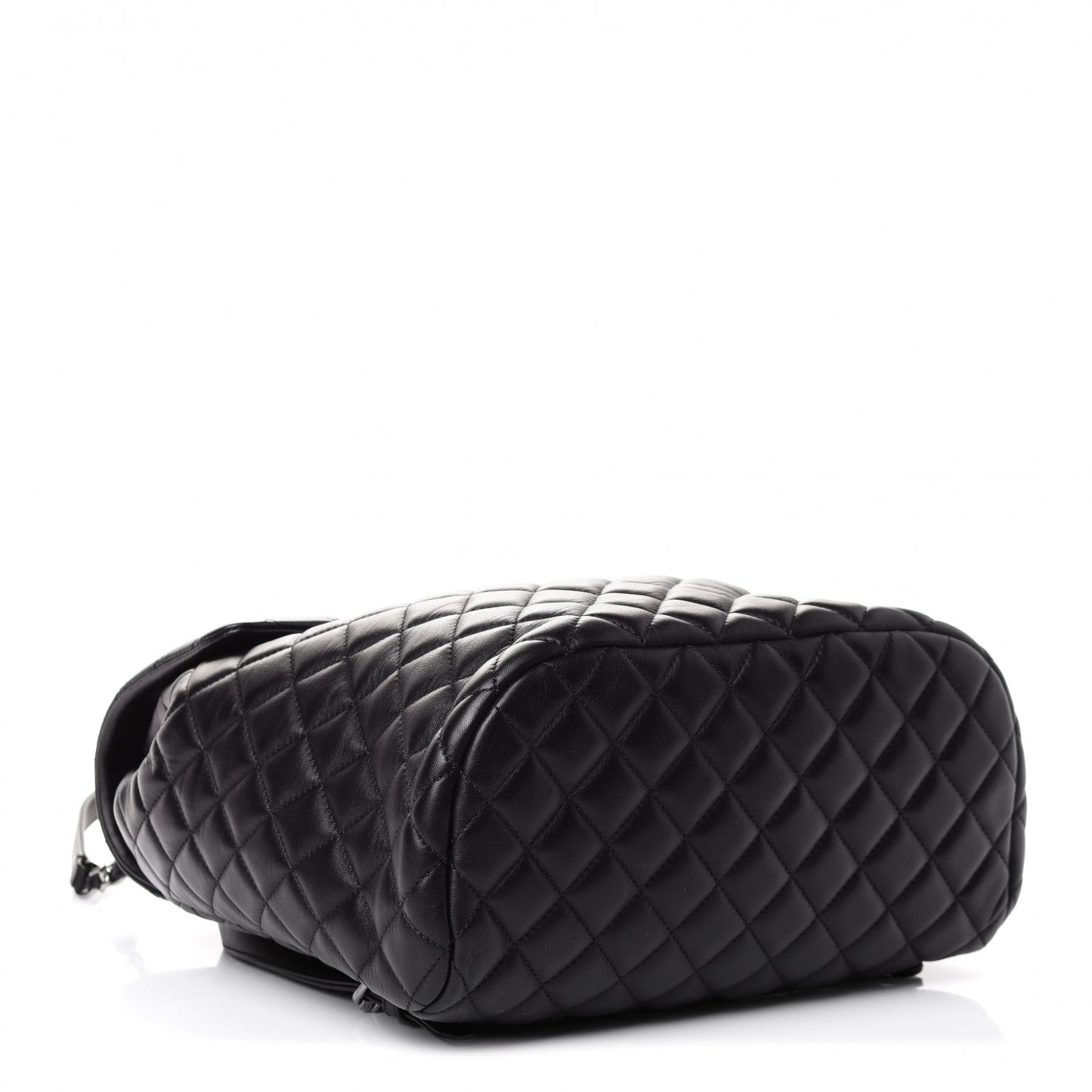 Lambskin Quilted Large Urban Spirit Backpack Black