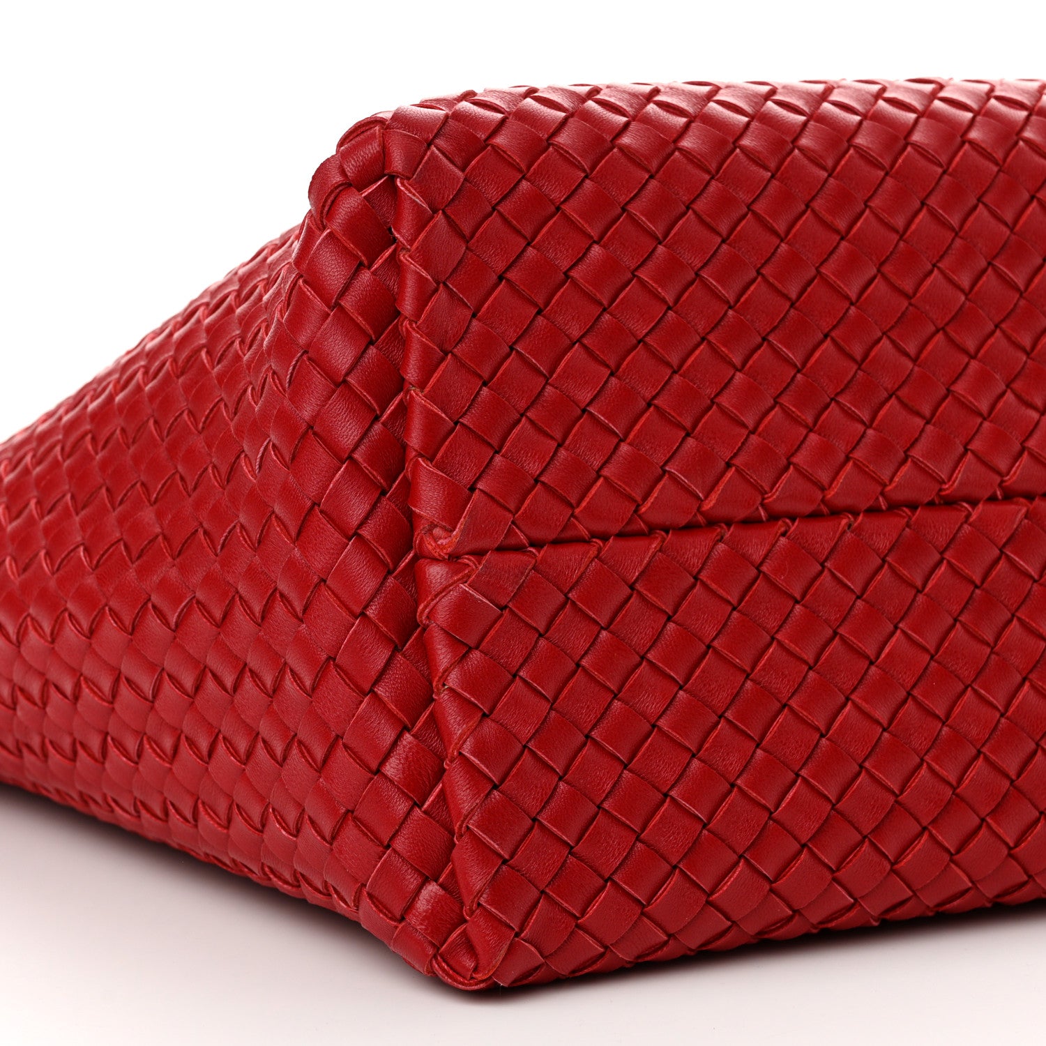 Bottega Veneta Lambskin Intreccio Medium Apple Candy 10 of 11