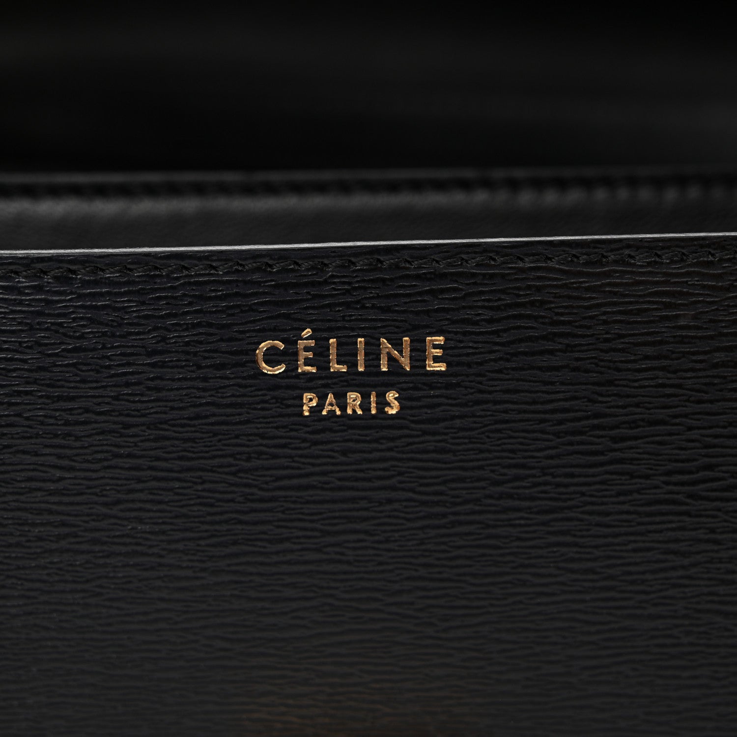 Celine Box Calfskin Medium Classic Box Flap Bag Black 6 of 12
