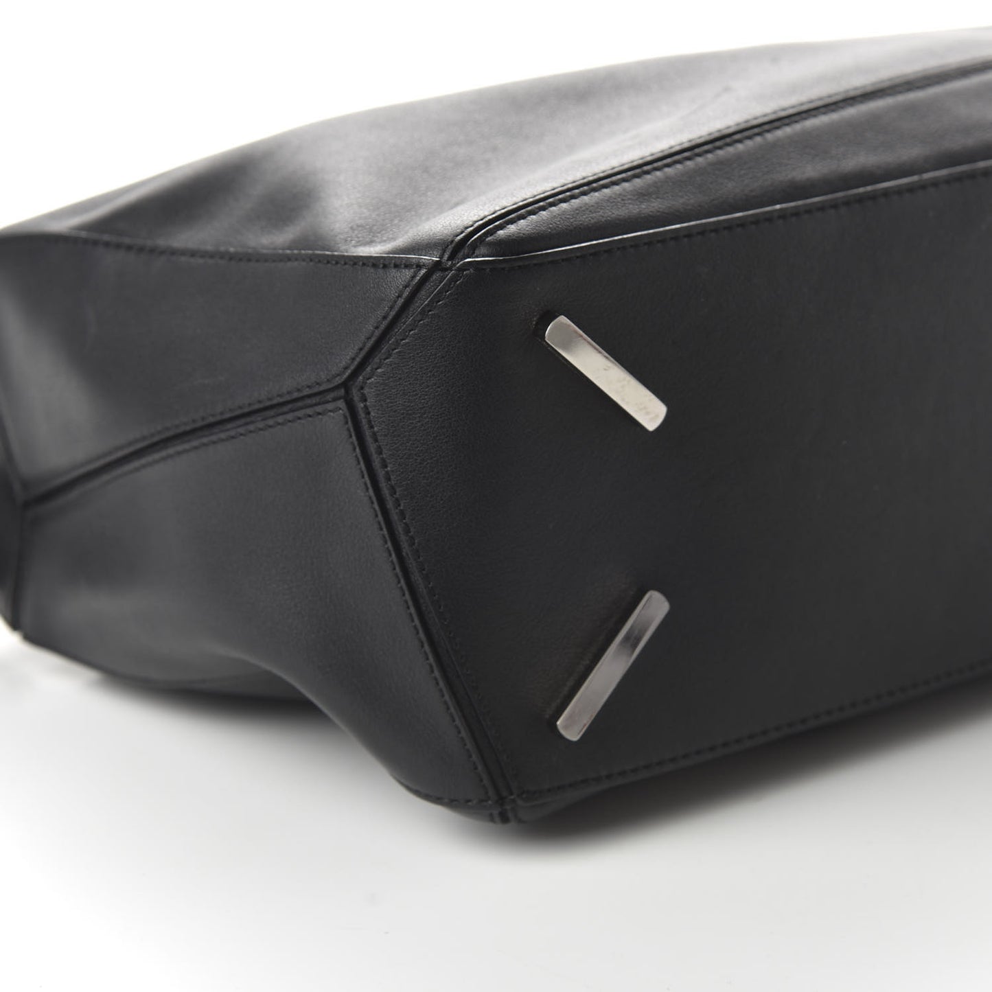 Calfskin Medium Puzzle Bag Black