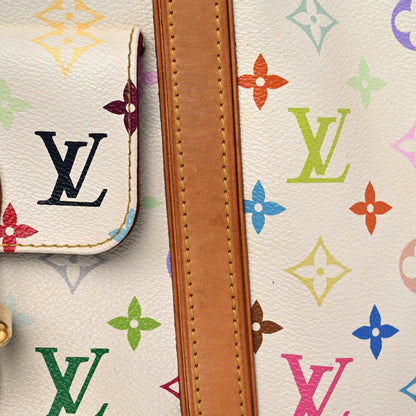 Louis Vuitton Monogram Multicolor Aurelia GM White 20 of 26