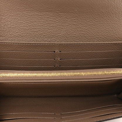 Louis Vuitton Empreinte Sarah Wallet NM Taupe Glace 5 of 8