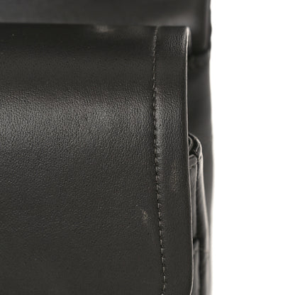 Chanel Lambskin Quilted Jumbo Double Flap Charcoal Grey 11 of 14