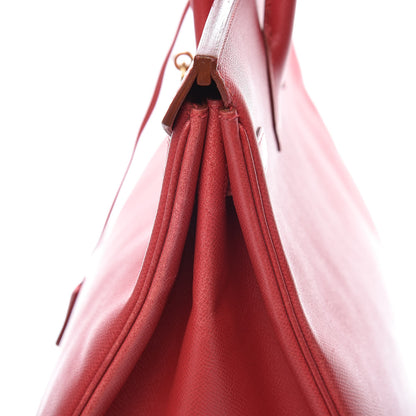Hermes Courchevel Birkin 40 Rouge 43 of 46