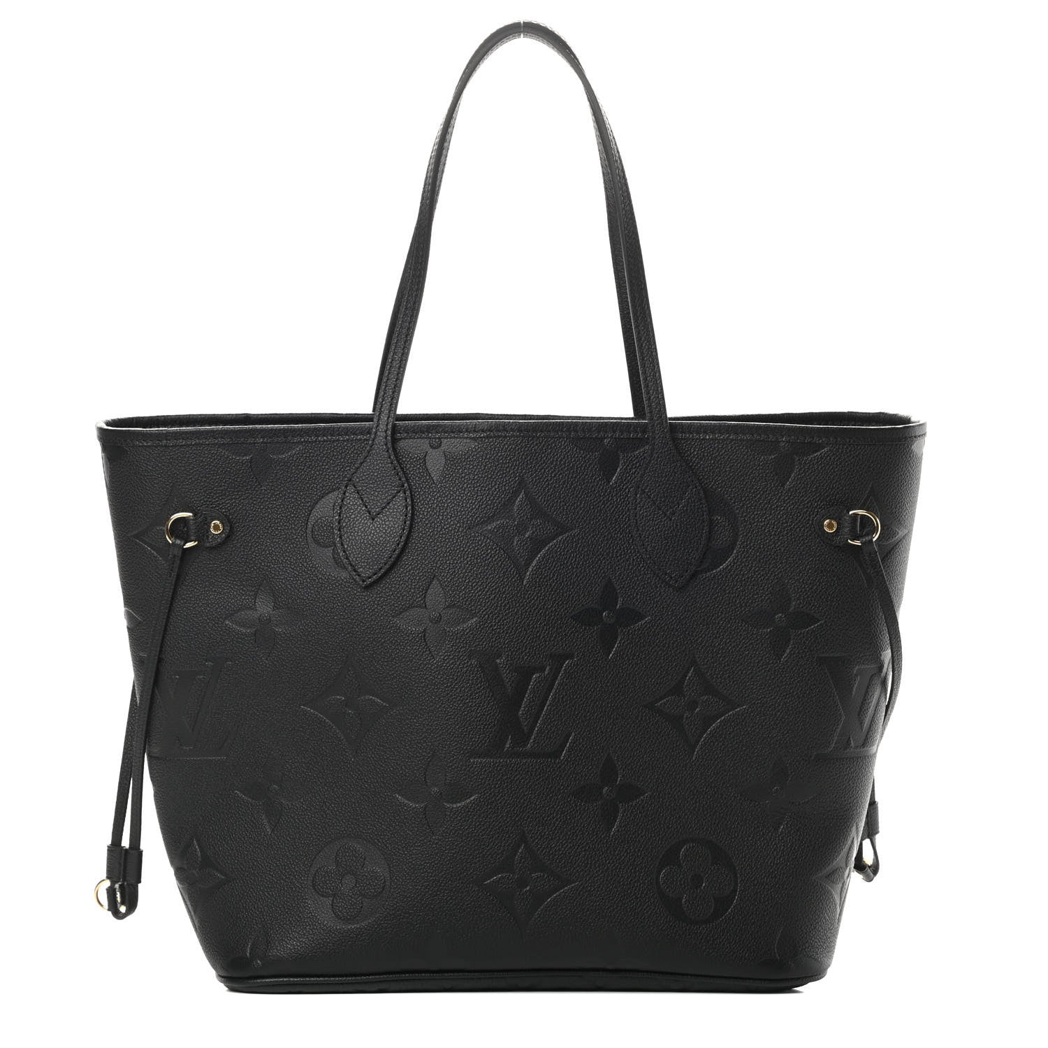 Louis Vuitton Empreinte Monogram Giant Neverfull MM Black 1 of 11