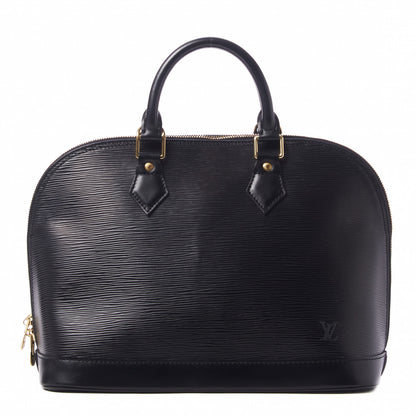 Louis Vuitton Epi Alma PM Black 1 of 9