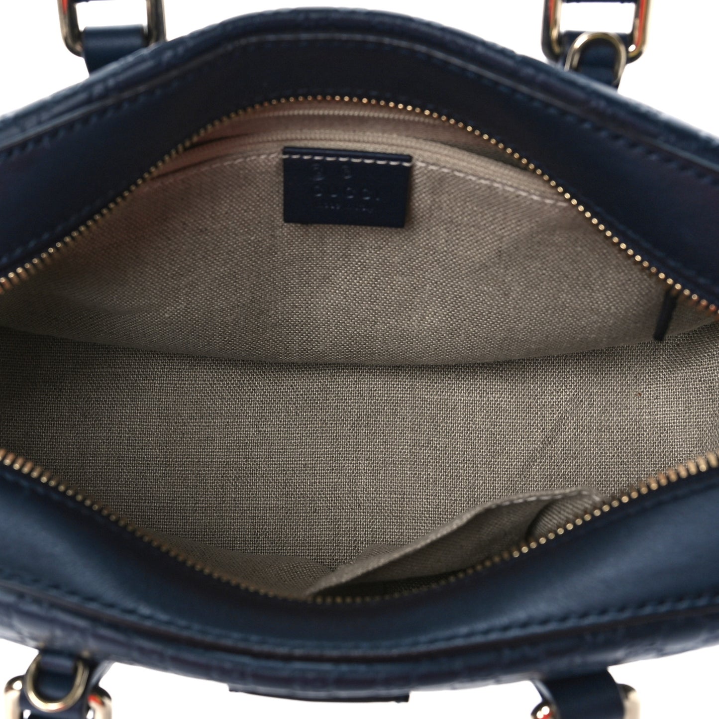 Microguccissima Medium Crossbody Bag Blue