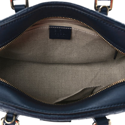 Gucci Microguccissima Medium Crossbody Bag Blue 5 of 11