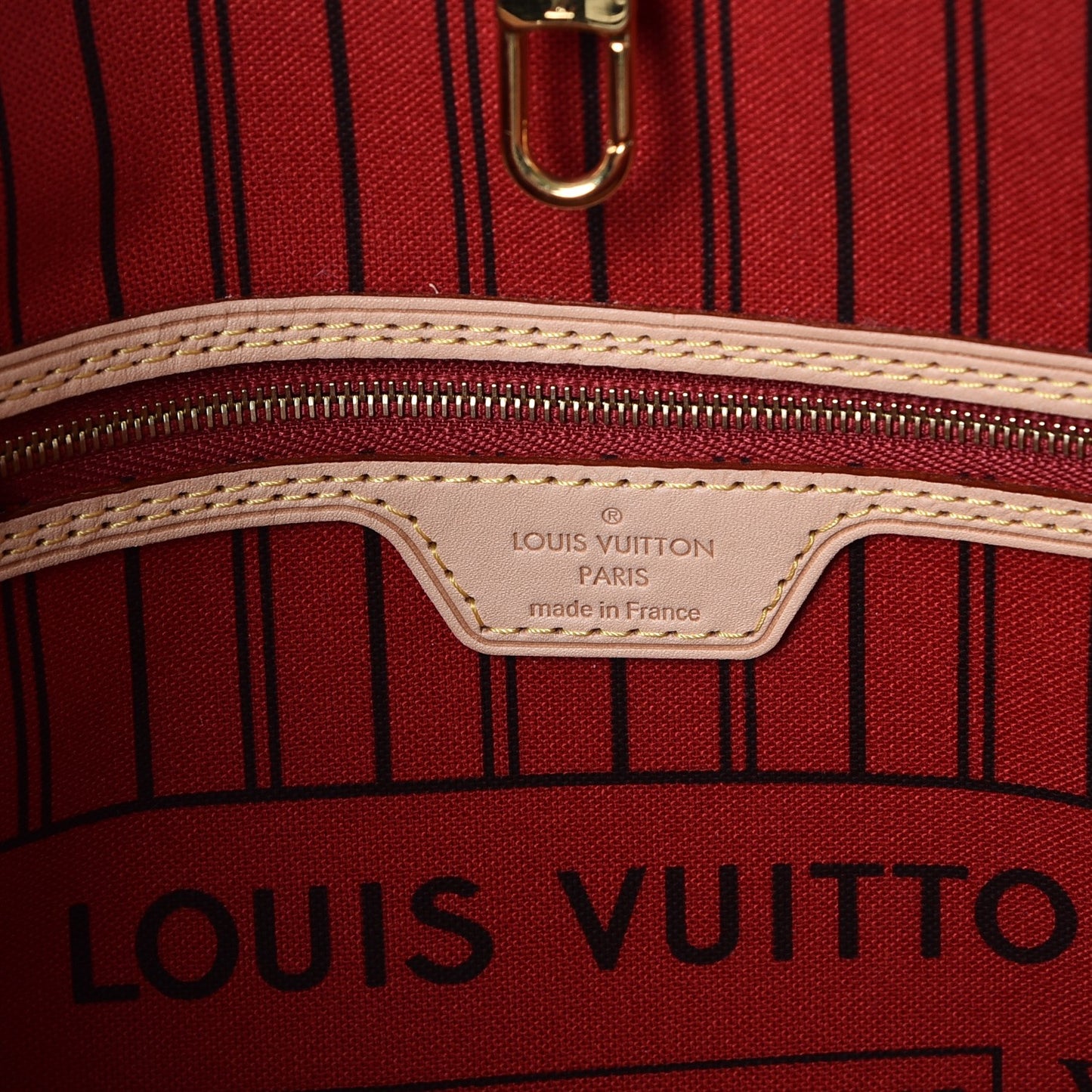 Monogram Neo Neverfull MM Cherry