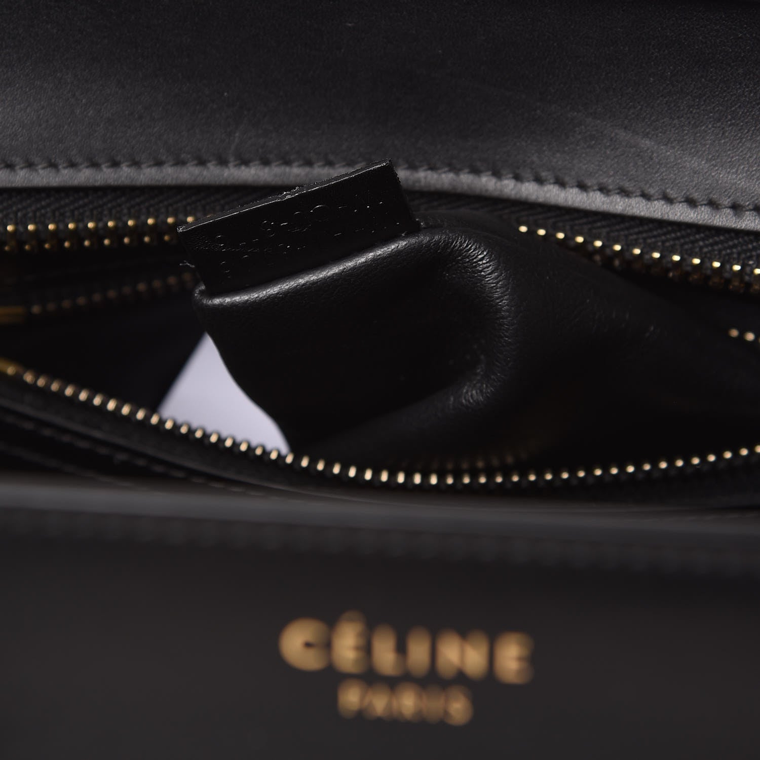Celine Baby Grained Calfskin Nubuck Micro Tri-Color Luggage Corn 8 of 10