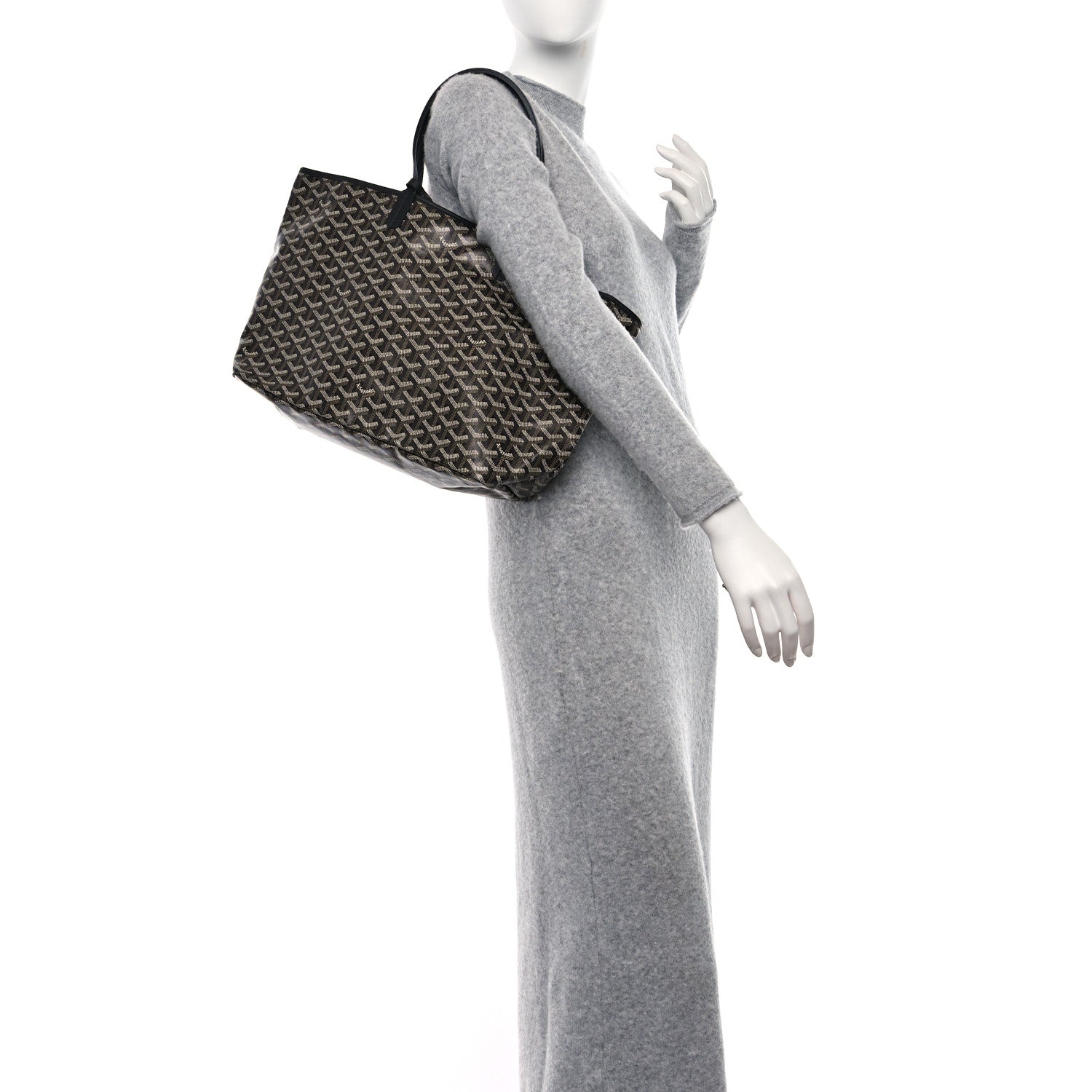 Goyard Goyardine Saint Louis PM Black 2 of 11