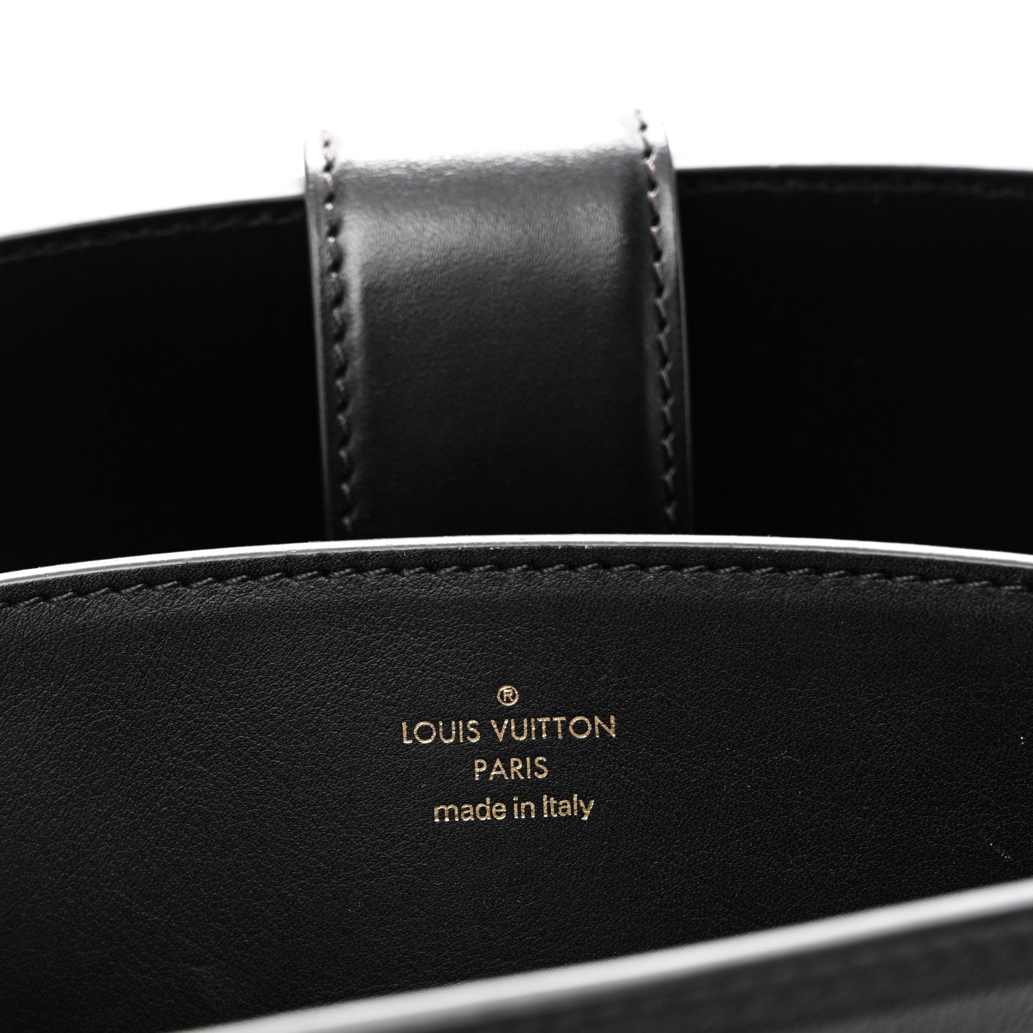 Louis Vuitton Taurillon Cour Marly MM Black 6 of 9