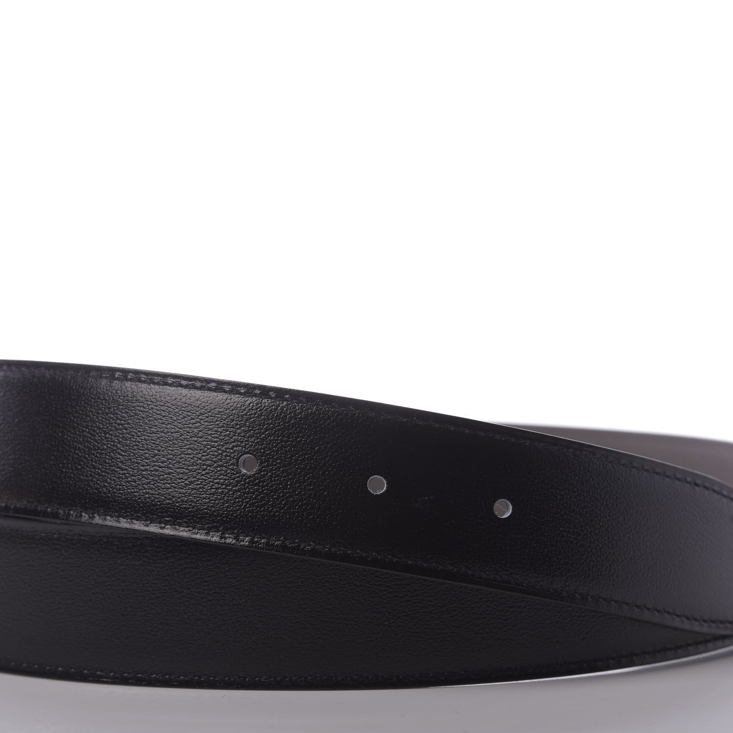 Hermes Box Togo 32mm H Belt 95 Black Etain 5 of 7