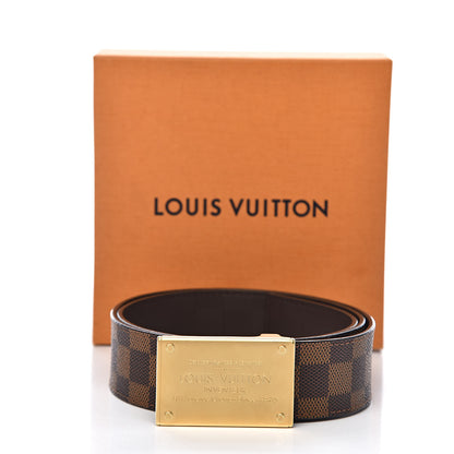 Louis Vuitton Damier Ebene 40mm Reversible Belt 95 38 7 of 7