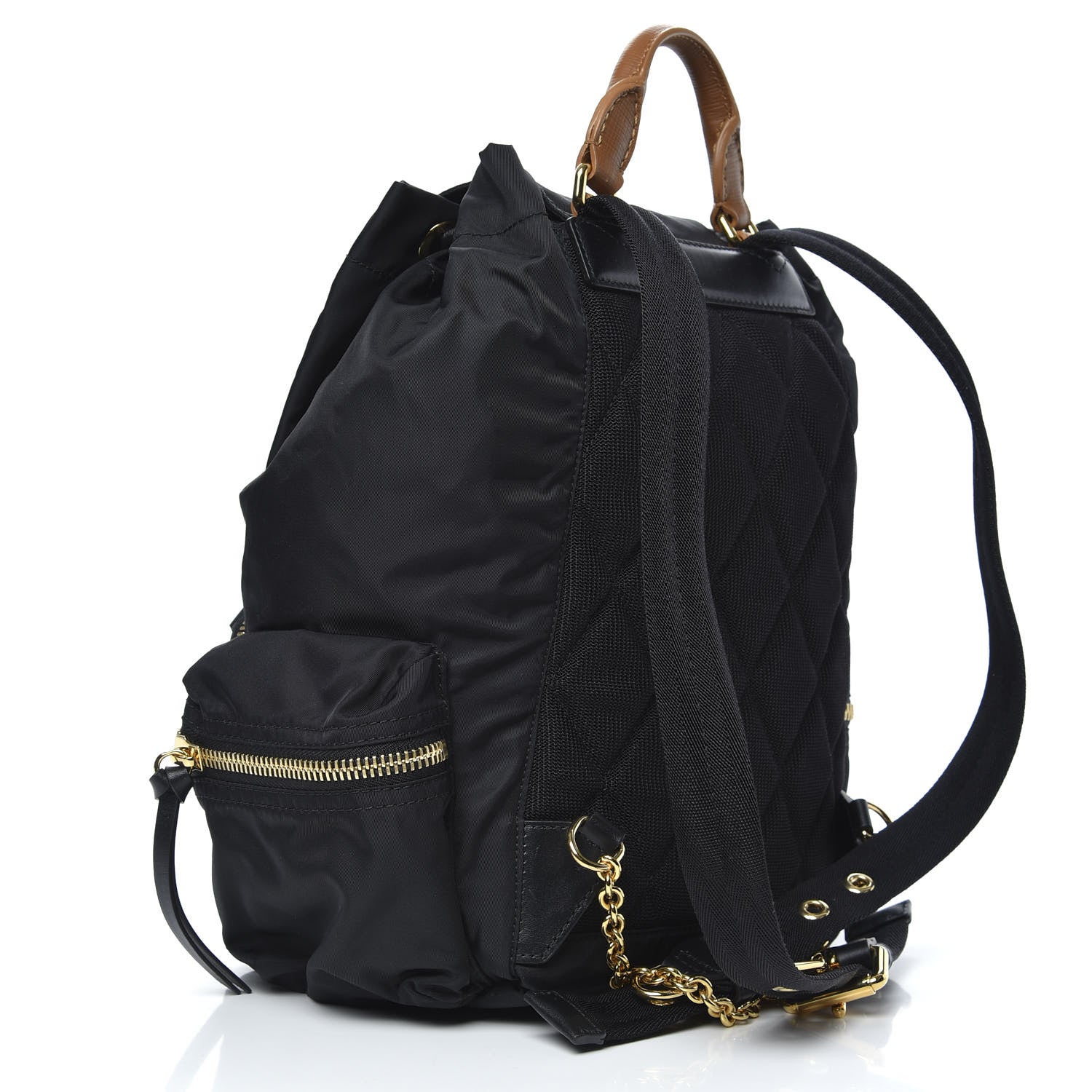 Burberry Nylon Medium Rucksack Backpack Black 2 of 8