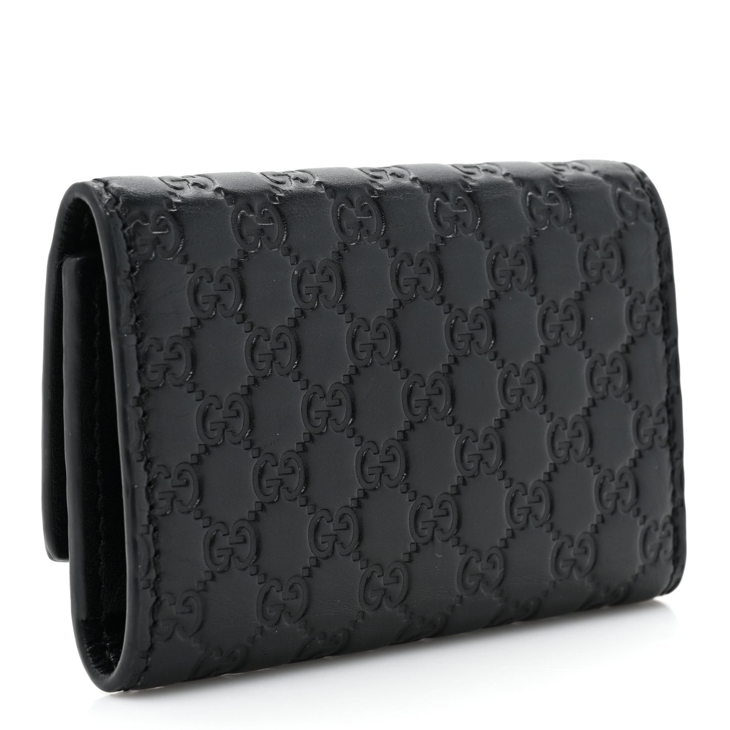 Microguccissima 6 Key Holder Case Black