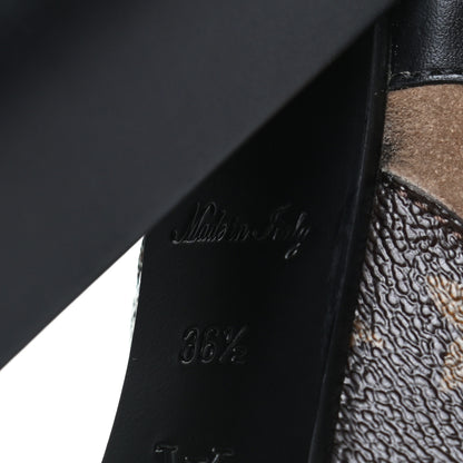 Louis Vuitton Suede Calfskin Monogram Star Trail Ankle Boots 36.5 Khaki 6 of 9