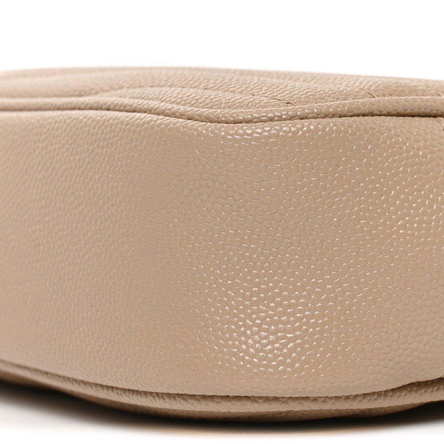 Saint Laurent Grain De Poudre Matelasse Monogram Mini Lou Camera Bag Dark Beige 10 of 11