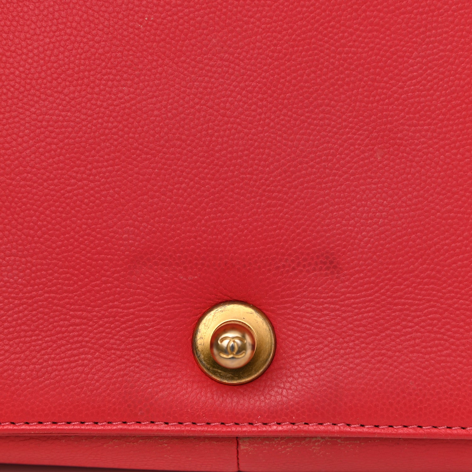 Chanel Caviar Quilted Medium Boy Flap Light Red 11 of 13