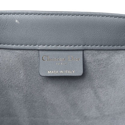 Christian Dior Calfskin Embossed Medium Book Tote Grey 6 of 17