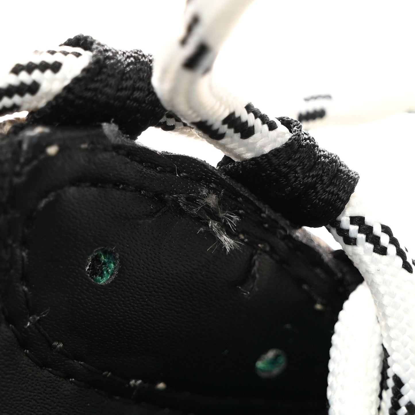 X GUCCI Maxi GG Supreme Monogram Mens Triple S Sneakers 40 Beige Ebony Black Green