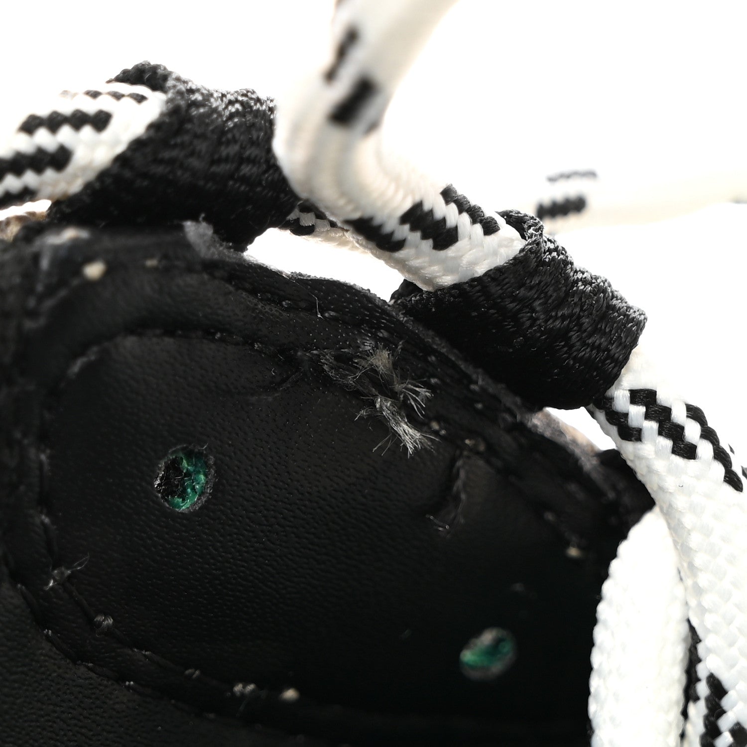 Balenciaga X GUCCI Maxi GG Supreme Monogram Mens Triple S Sneakers 40 Beige Ebony Black Green 9 of 9