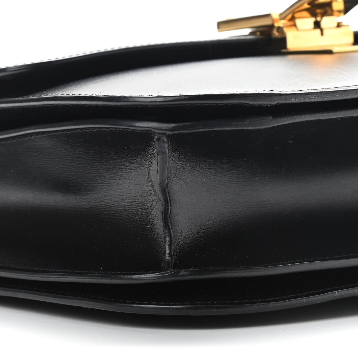 Box Calfskin Medium Classic Box Flap Bag Black