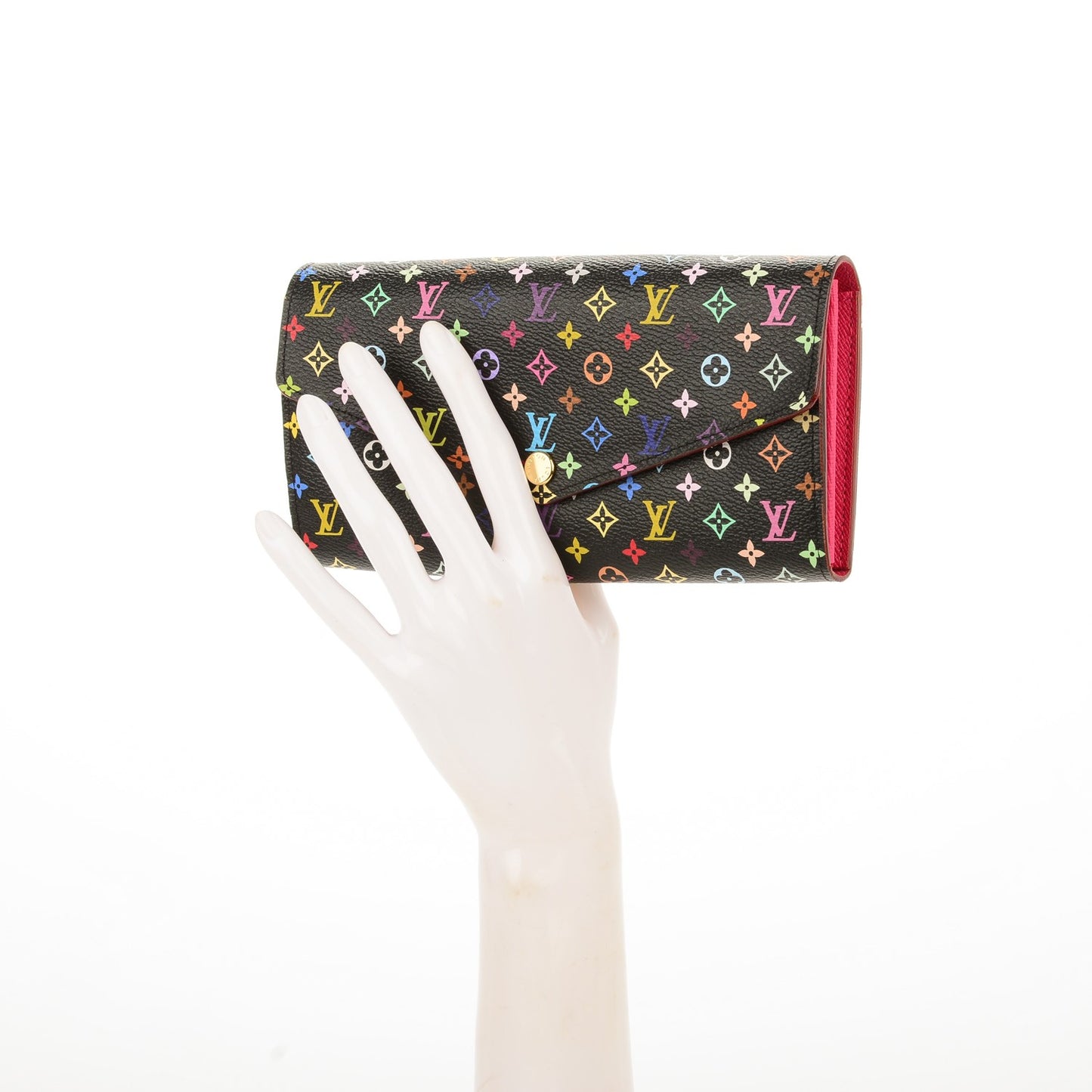 Monogram Multicolor Sarah Wallet NM Black Grenade