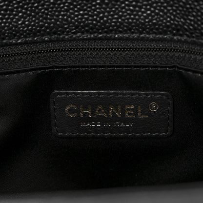 Chanel Caviar Quilted Grand Shopping Tote GST Black 6 of 10