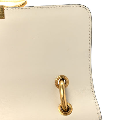 Gucci Calfskin Sylvie Web Small Queen Margaret Top Handle Bag Black White 14 of 18