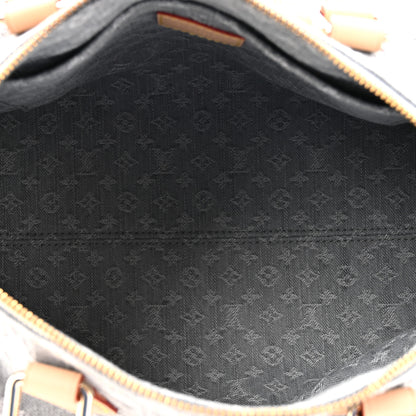 Louis Vuitton Monogram Denim Speedy Soft 30 Washed Gray 5 of 9