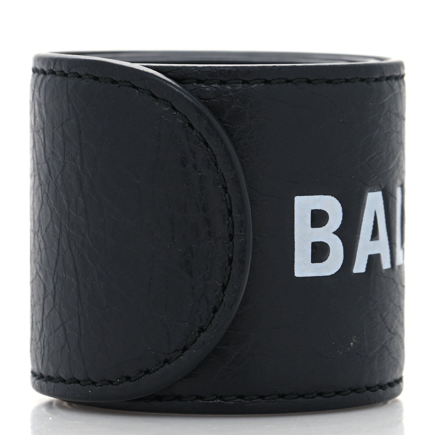 Agneau Cycle Slap Bracelet Black