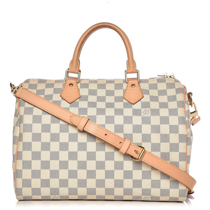 Louis Vuitton Damier Azur Speedy Bandouliere 30 1 of 18