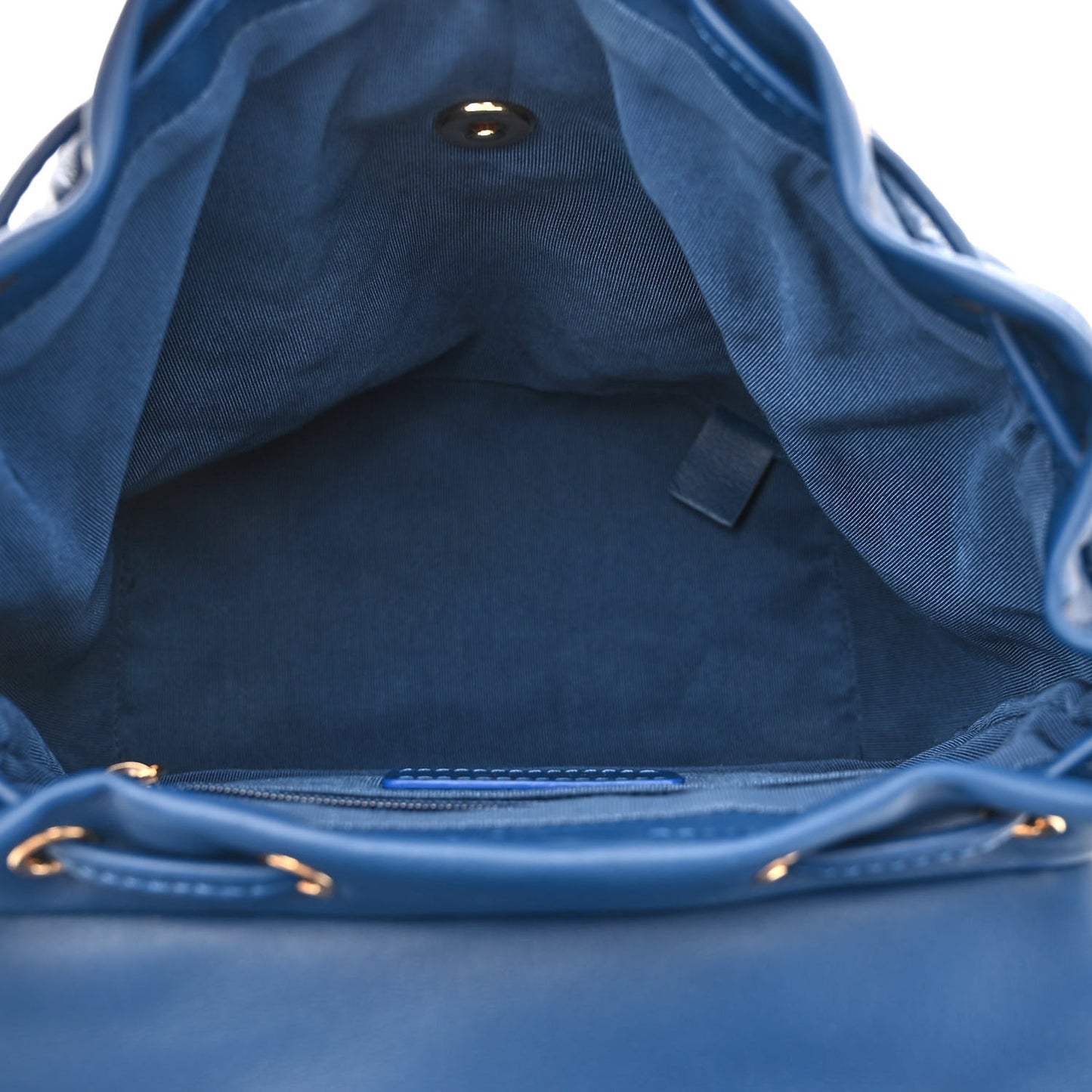 Lambskin Quilted Small Urban Spirit Backpack Blue